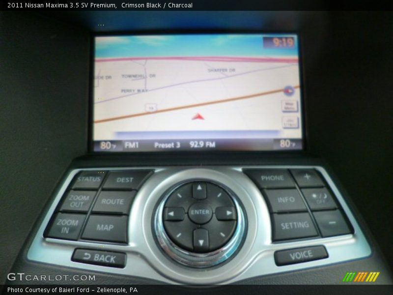 Crimson Black / Charcoal 2011 Nissan Maxima 3.5 SV Premium