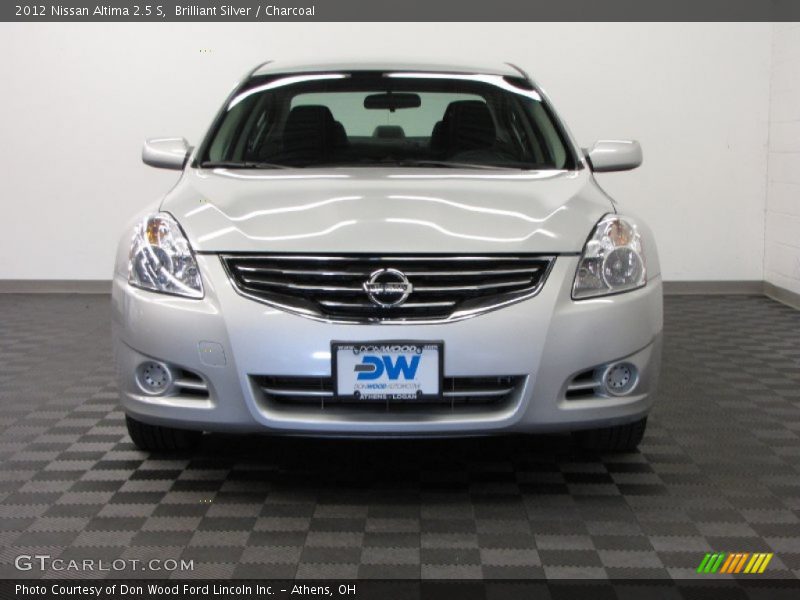 Brilliant Silver / Charcoal 2012 Nissan Altima 2.5 S