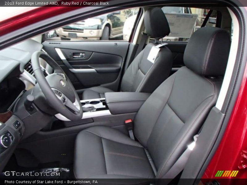 Ruby Red / Charcoal Black 2013 Ford Edge Limited AWD