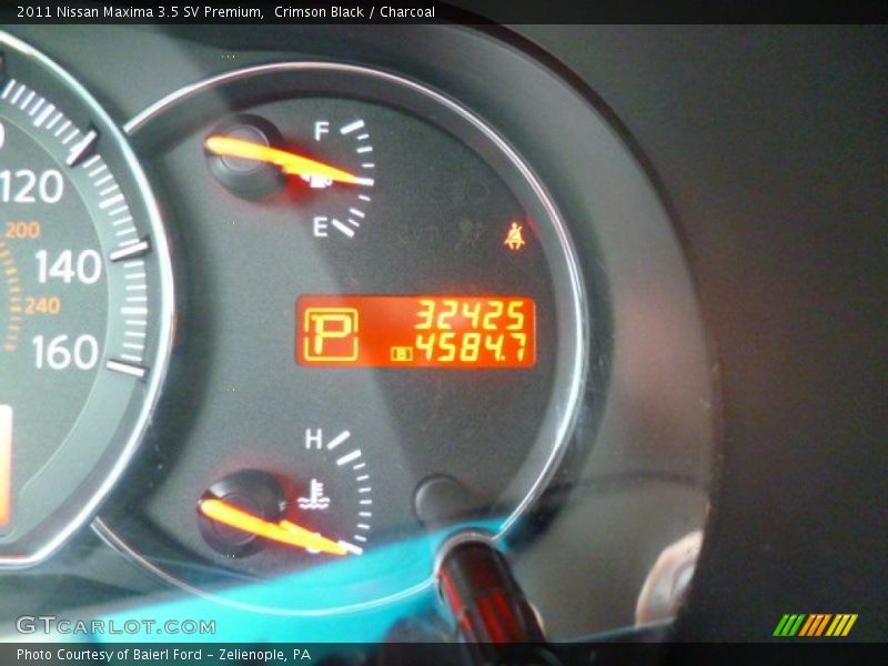 Crimson Black / Charcoal 2011 Nissan Maxima 3.5 SV Premium