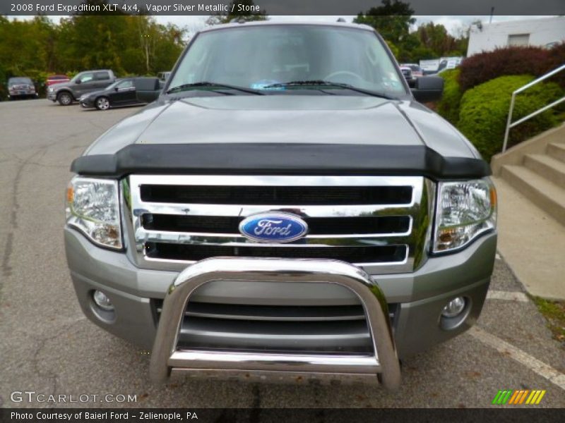 Vapor Silver Metallic / Stone 2008 Ford Expedition XLT 4x4