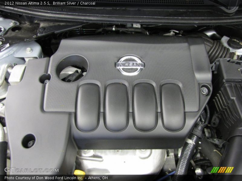 Brilliant Silver / Charcoal 2012 Nissan Altima 2.5 S