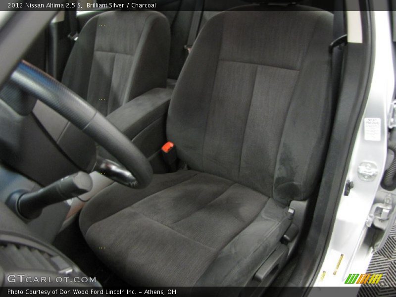 Brilliant Silver / Charcoal 2012 Nissan Altima 2.5 S