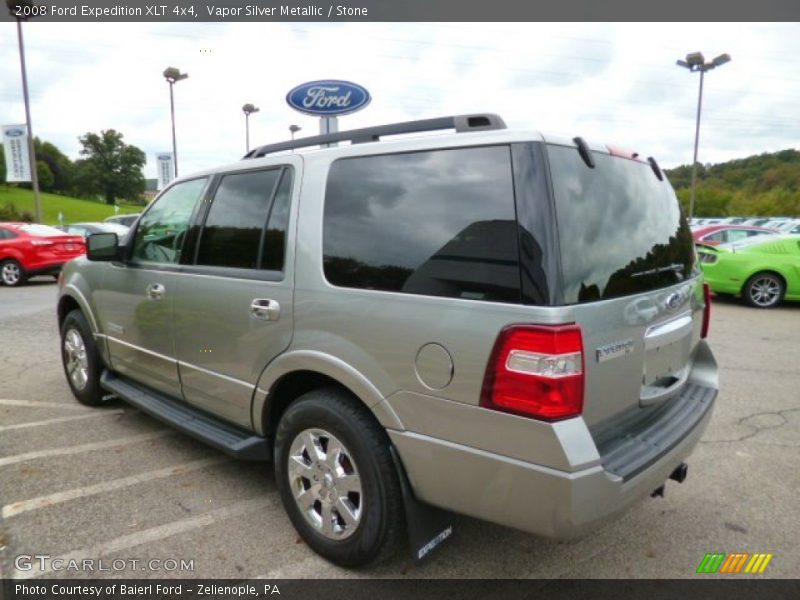 Vapor Silver Metallic / Stone 2008 Ford Expedition XLT 4x4