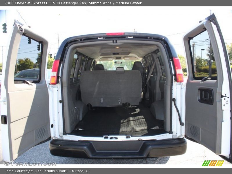 Summit White / Medium Pewter 2008 Chevrolet Express LS 1500 Passenger Van