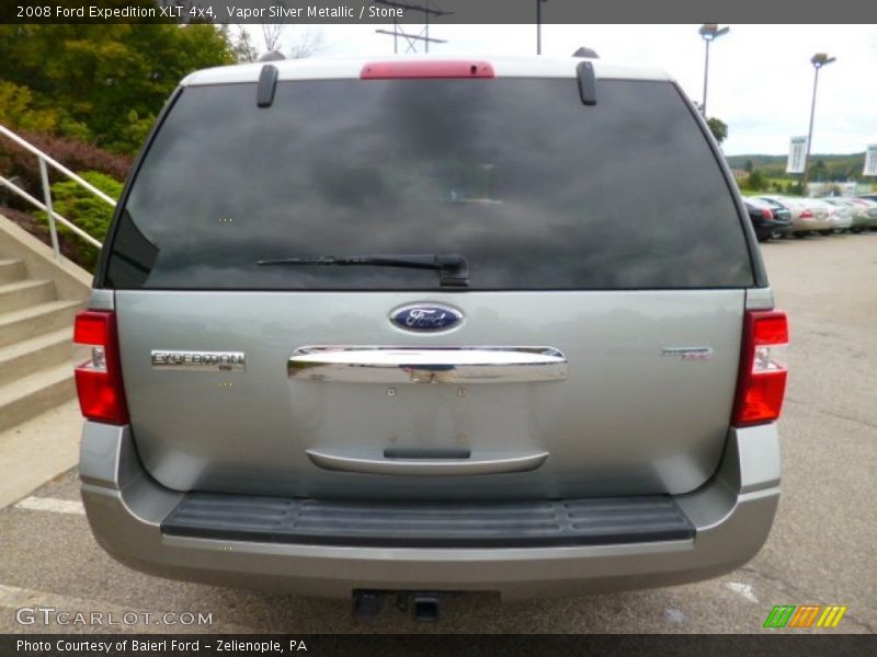 Vapor Silver Metallic / Stone 2008 Ford Expedition XLT 4x4