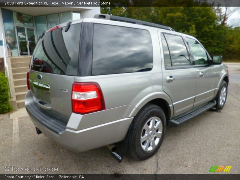 Vapor Silver Metallic / Stone 2008 Ford Expedition XLT 4x4