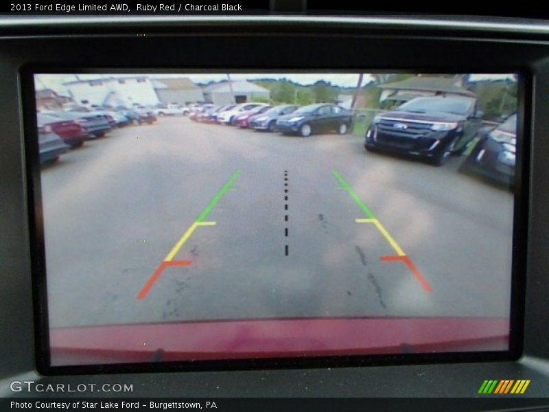 Ruby Red / Charcoal Black 2013 Ford Edge Limited AWD