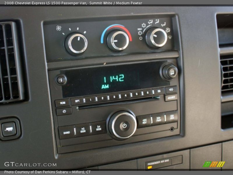 Summit White / Medium Pewter 2008 Chevrolet Express LS 1500 Passenger Van