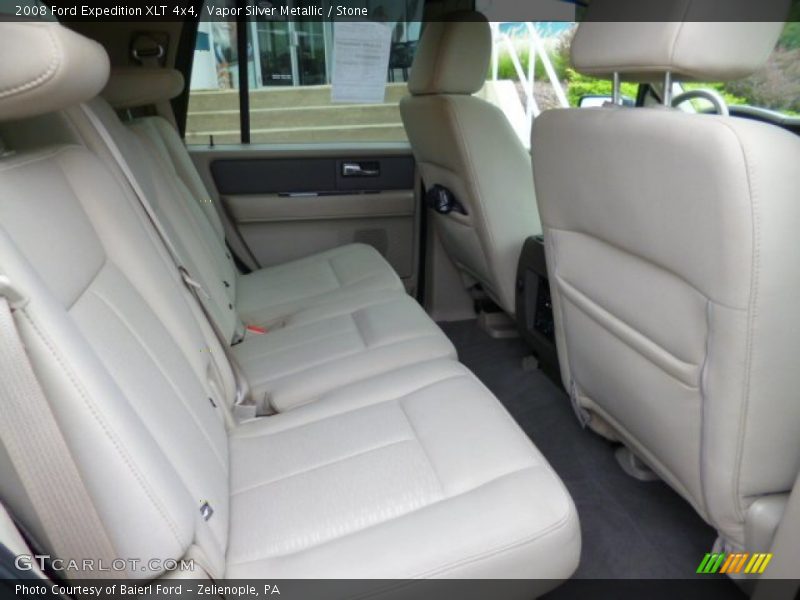 Vapor Silver Metallic / Stone 2008 Ford Expedition XLT 4x4