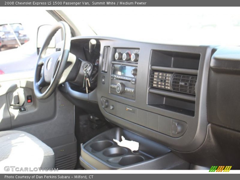 Summit White / Medium Pewter 2008 Chevrolet Express LS 1500 Passenger Van