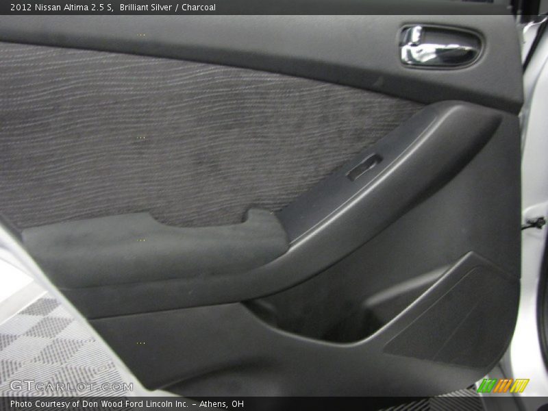 Brilliant Silver / Charcoal 2012 Nissan Altima 2.5 S