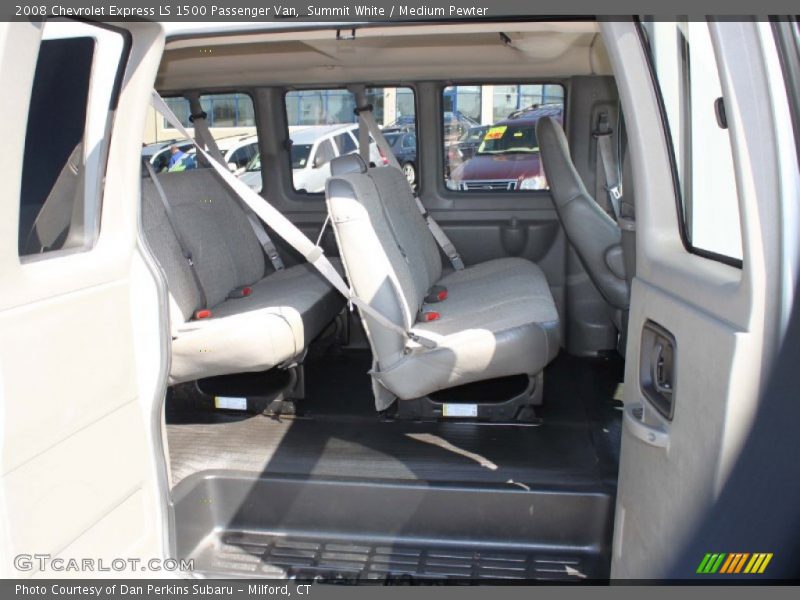 Summit White / Medium Pewter 2008 Chevrolet Express LS 1500 Passenger Van