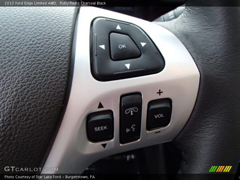 Ruby Red / Charcoal Black 2013 Ford Edge Limited AWD