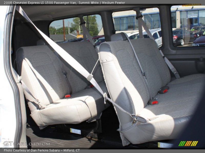 Summit White / Medium Pewter 2008 Chevrolet Express LS 1500 Passenger Van