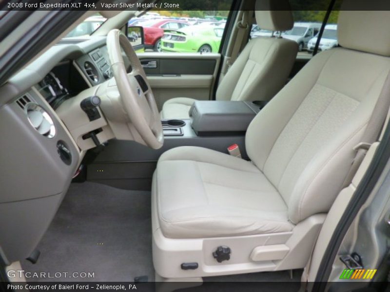 Vapor Silver Metallic / Stone 2008 Ford Expedition XLT 4x4