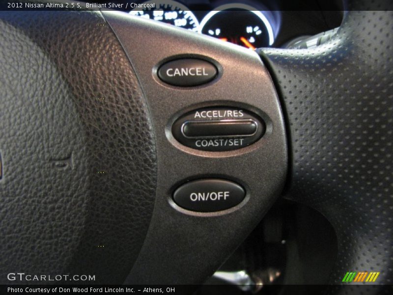 Brilliant Silver / Charcoal 2012 Nissan Altima 2.5 S