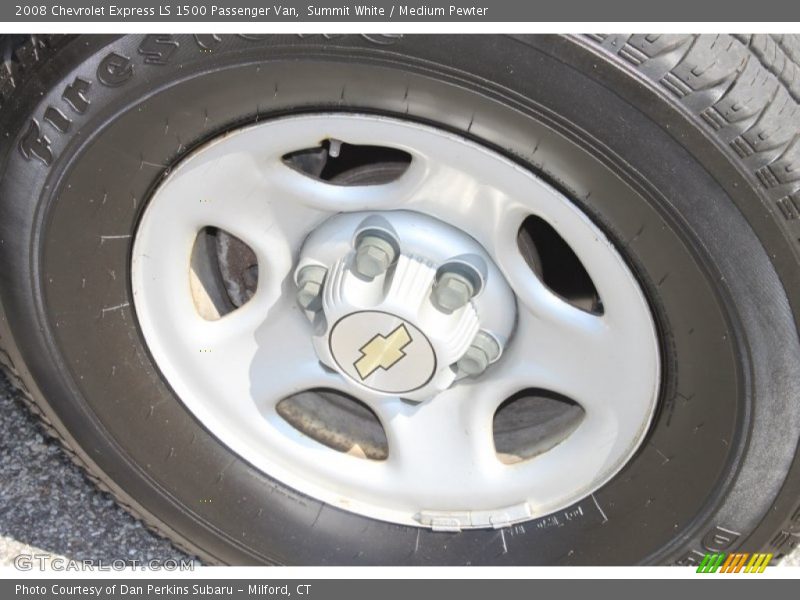 Summit White / Medium Pewter 2008 Chevrolet Express LS 1500 Passenger Van