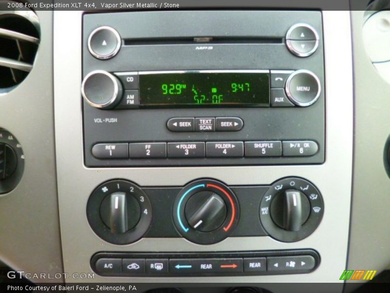Vapor Silver Metallic / Stone 2008 Ford Expedition XLT 4x4