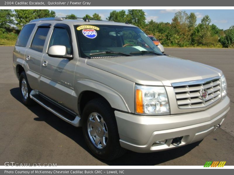 Quicksilver / Pewter Gray 2004 Cadillac Escalade