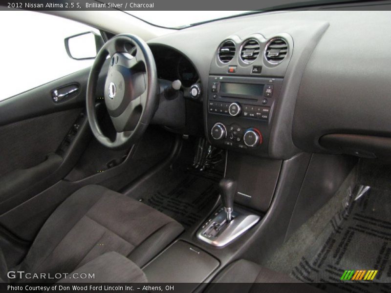 Brilliant Silver / Charcoal 2012 Nissan Altima 2.5 S