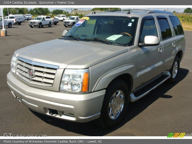 Quicksilver / Pewter Gray 2004 Cadillac Escalade