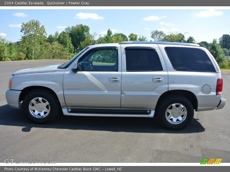 Quicksilver / Pewter Gray 2004 Cadillac Escalade