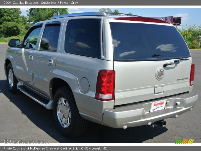 Quicksilver / Pewter Gray 2004 Cadillac Escalade