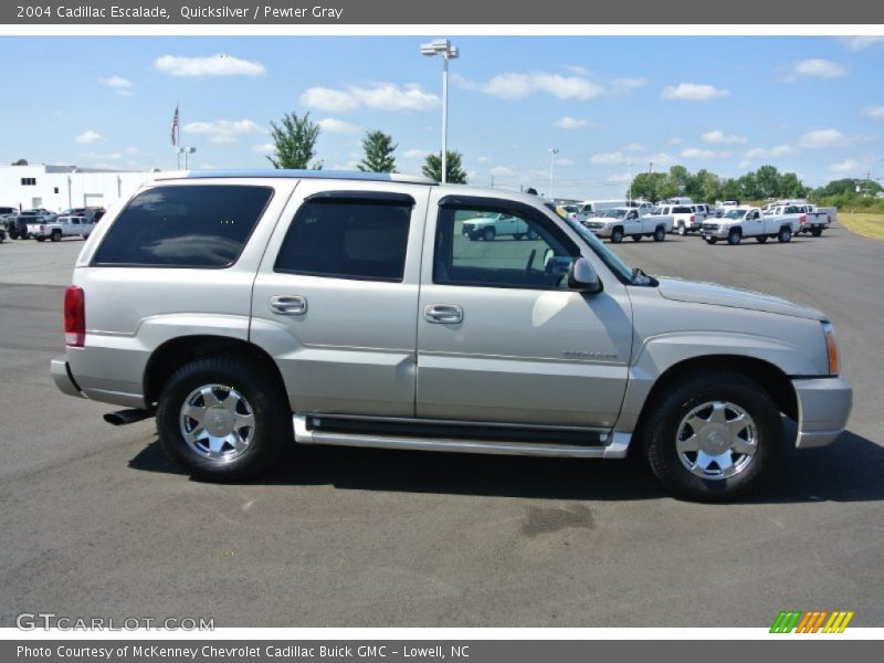 Quicksilver / Pewter Gray 2004 Cadillac Escalade
