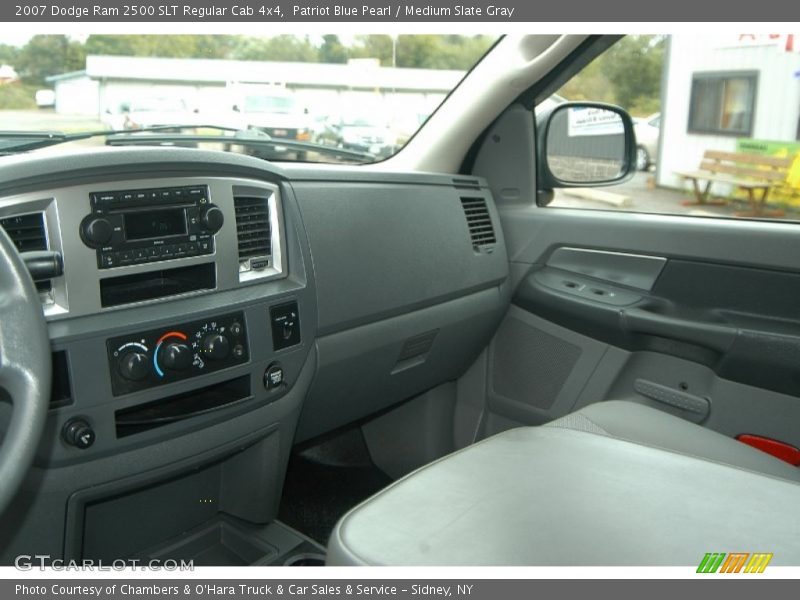 Patriot Blue Pearl / Medium Slate Gray 2007 Dodge Ram 2500 SLT Regular Cab 4x4