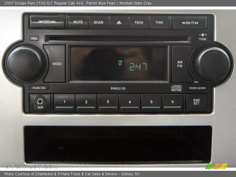 Audio System of 2007 Ram 2500 SLT Regular Cab 4x4