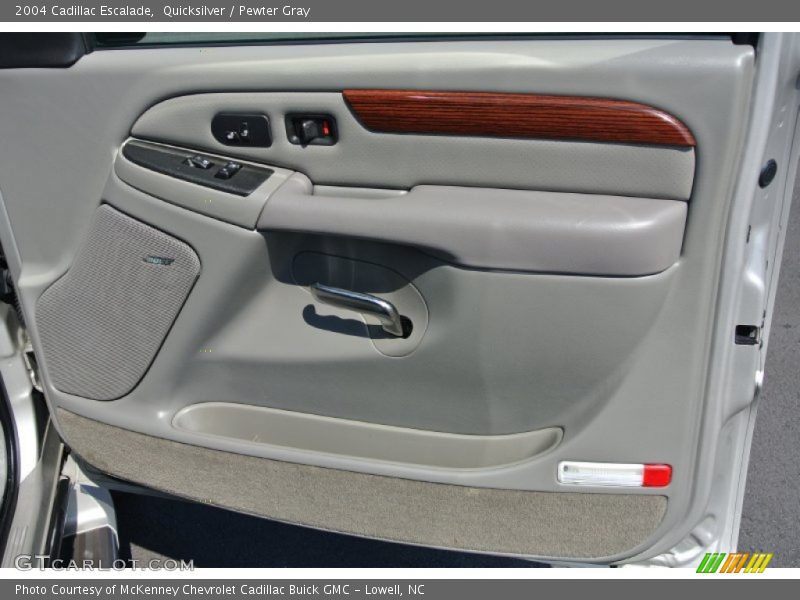 Quicksilver / Pewter Gray 2004 Cadillac Escalade
