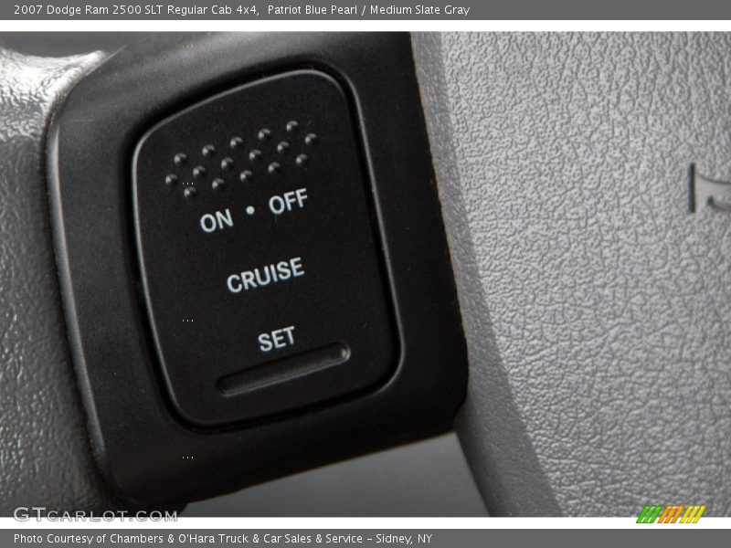 Patriot Blue Pearl / Medium Slate Gray 2007 Dodge Ram 2500 SLT Regular Cab 4x4