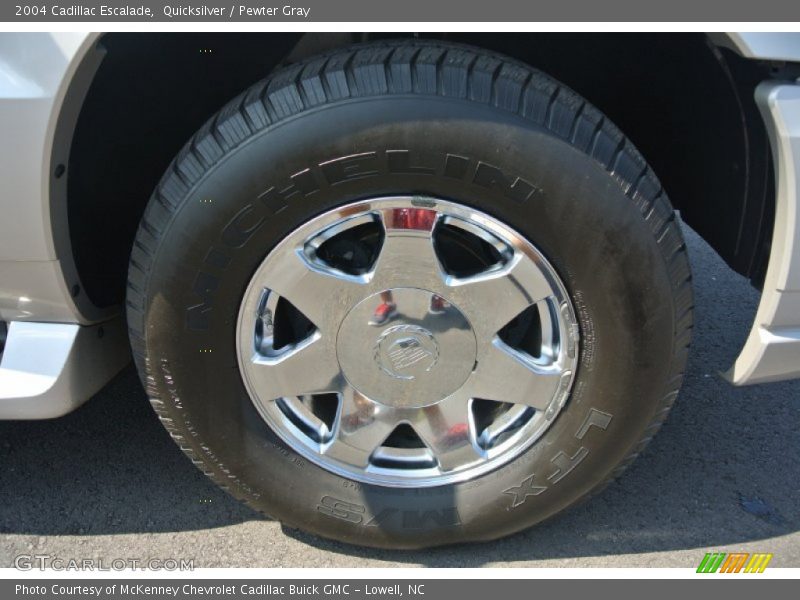 Quicksilver / Pewter Gray 2004 Cadillac Escalade