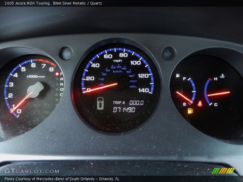 Billet Silver Metallic / Quartz 2005 Acura MDX Touring