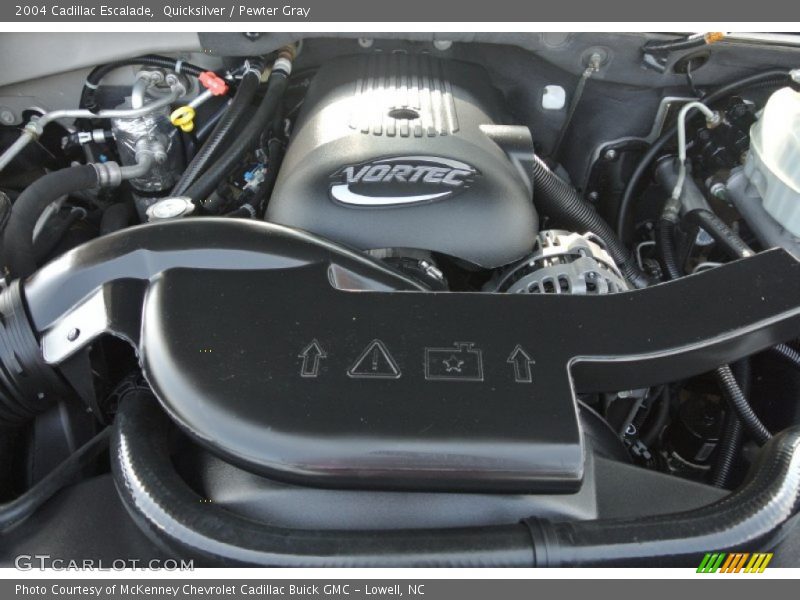 Quicksilver / Pewter Gray 2004 Cadillac Escalade
