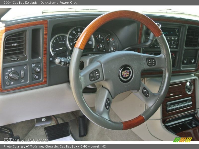 Quicksilver / Pewter Gray 2004 Cadillac Escalade