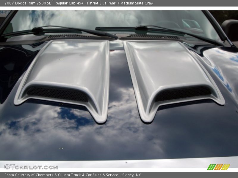 Patriot Blue Pearl / Medium Slate Gray 2007 Dodge Ram 2500 SLT Regular Cab 4x4