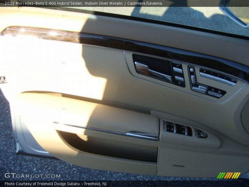 Iridium Silver Metallic / Cashmere/Savanna 2012 Mercedes-Benz S 400 Hybrid Sedan