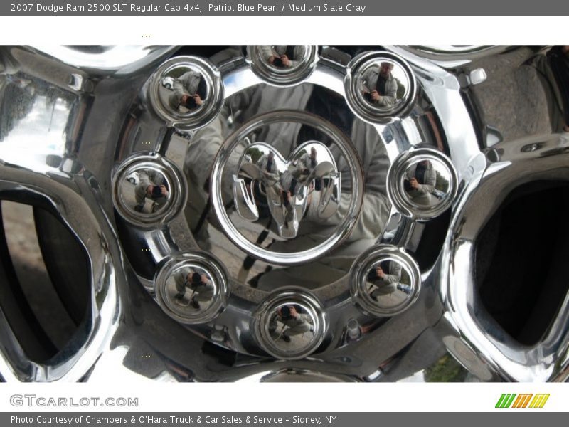 Patriot Blue Pearl / Medium Slate Gray 2007 Dodge Ram 2500 SLT Regular Cab 4x4