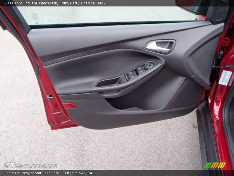 Ruby Red / Charcoal Black 2014 Ford Focus SE Hatchback