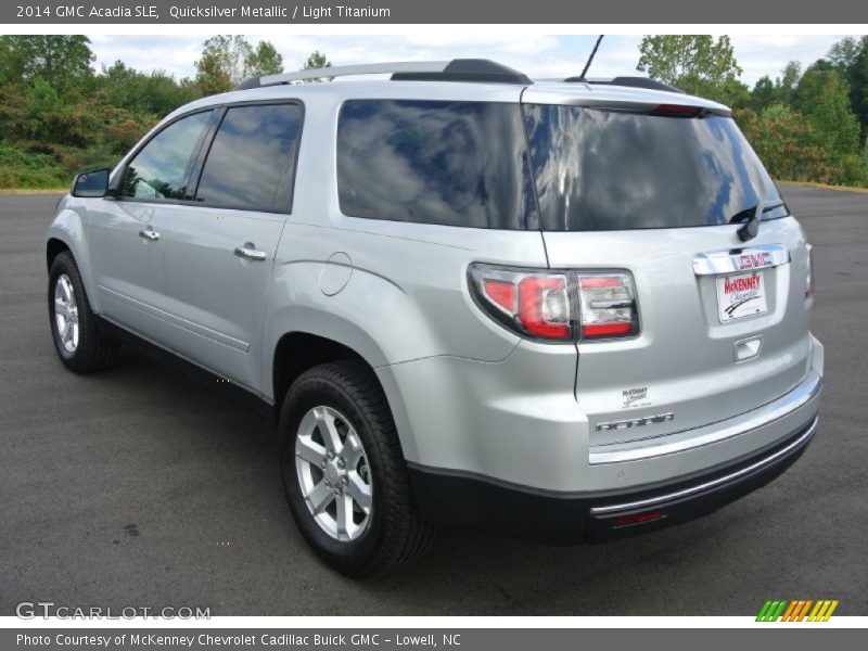 Quicksilver Metallic / Light Titanium 2014 GMC Acadia SLE