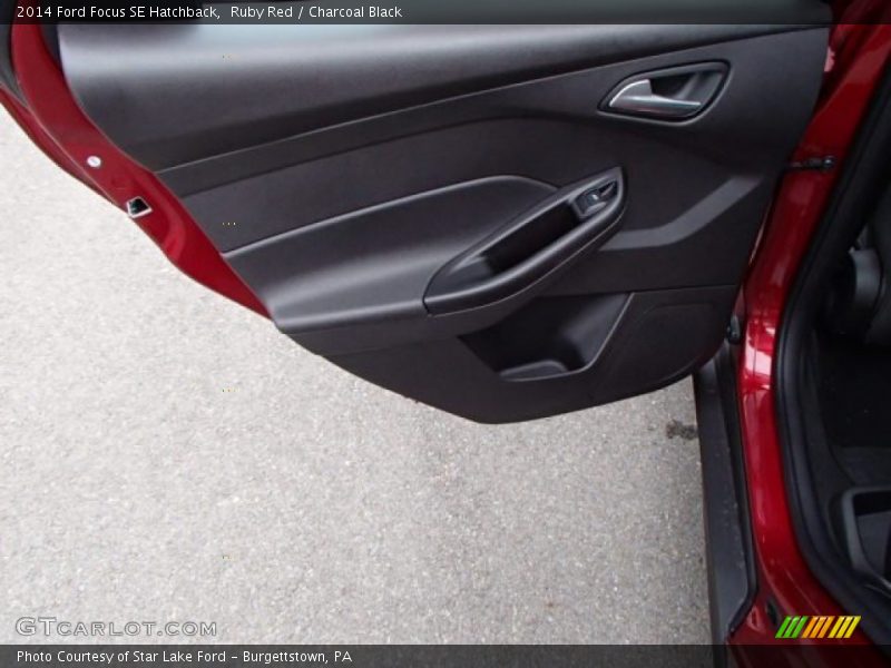 Ruby Red / Charcoal Black 2014 Ford Focus SE Hatchback