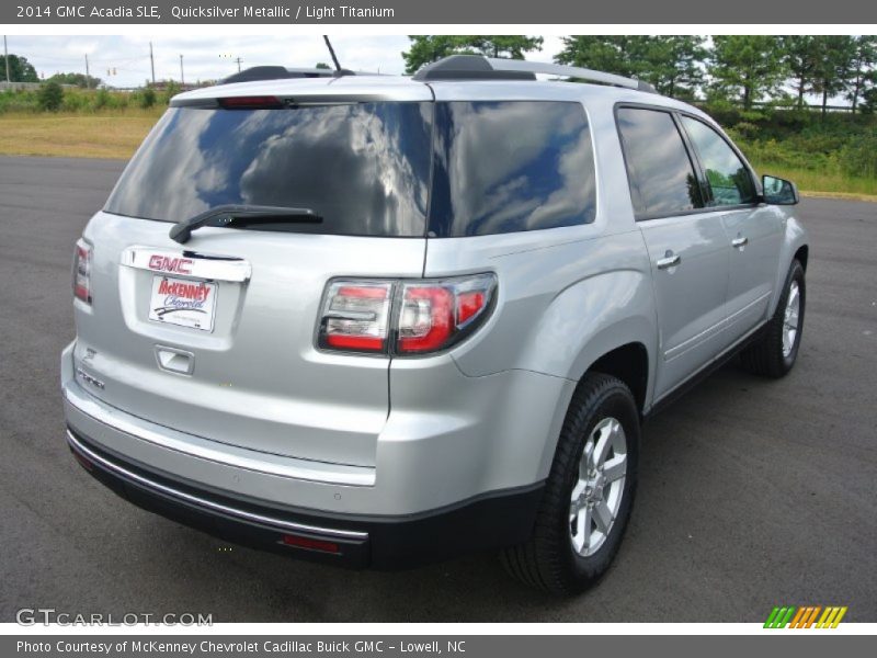 Quicksilver Metallic / Light Titanium 2014 GMC Acadia SLE