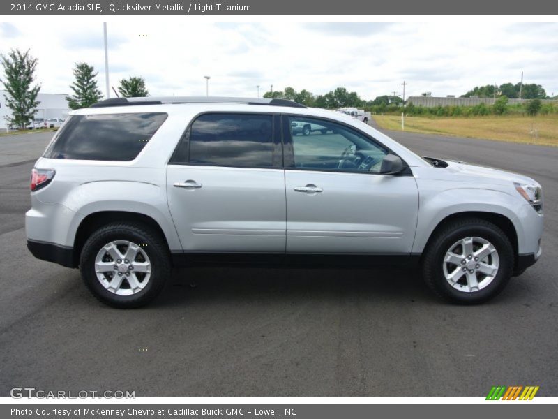Quicksilver Metallic / Light Titanium 2014 GMC Acadia SLE