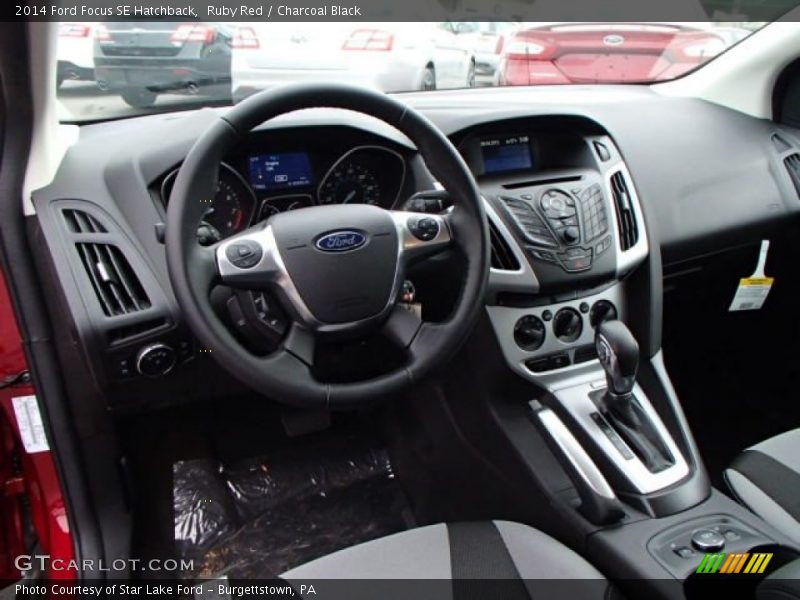 Ruby Red / Charcoal Black 2014 Ford Focus SE Hatchback