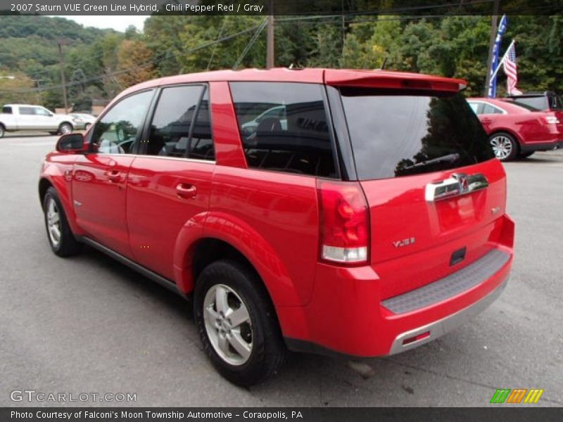 Chili Pepper Red / Gray 2007 Saturn VUE Green Line Hybrid