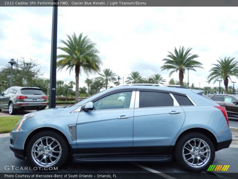  2013 SRX Performance FWD Glacier Blue Metallic