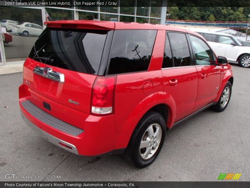 Chili Pepper Red / Gray 2007 Saturn VUE Green Line Hybrid