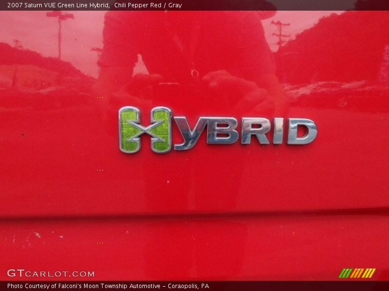 Chili Pepper Red / Gray 2007 Saturn VUE Green Line Hybrid